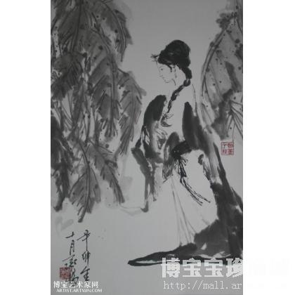 仕女 人物画 唐承福作品 类别: 国画人物作品